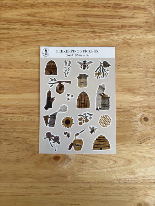 SS04 Beekeeping Sticker Sheet