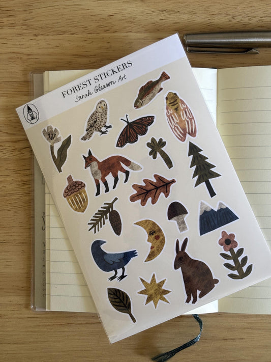 SS12 Forest Sticker Sheet