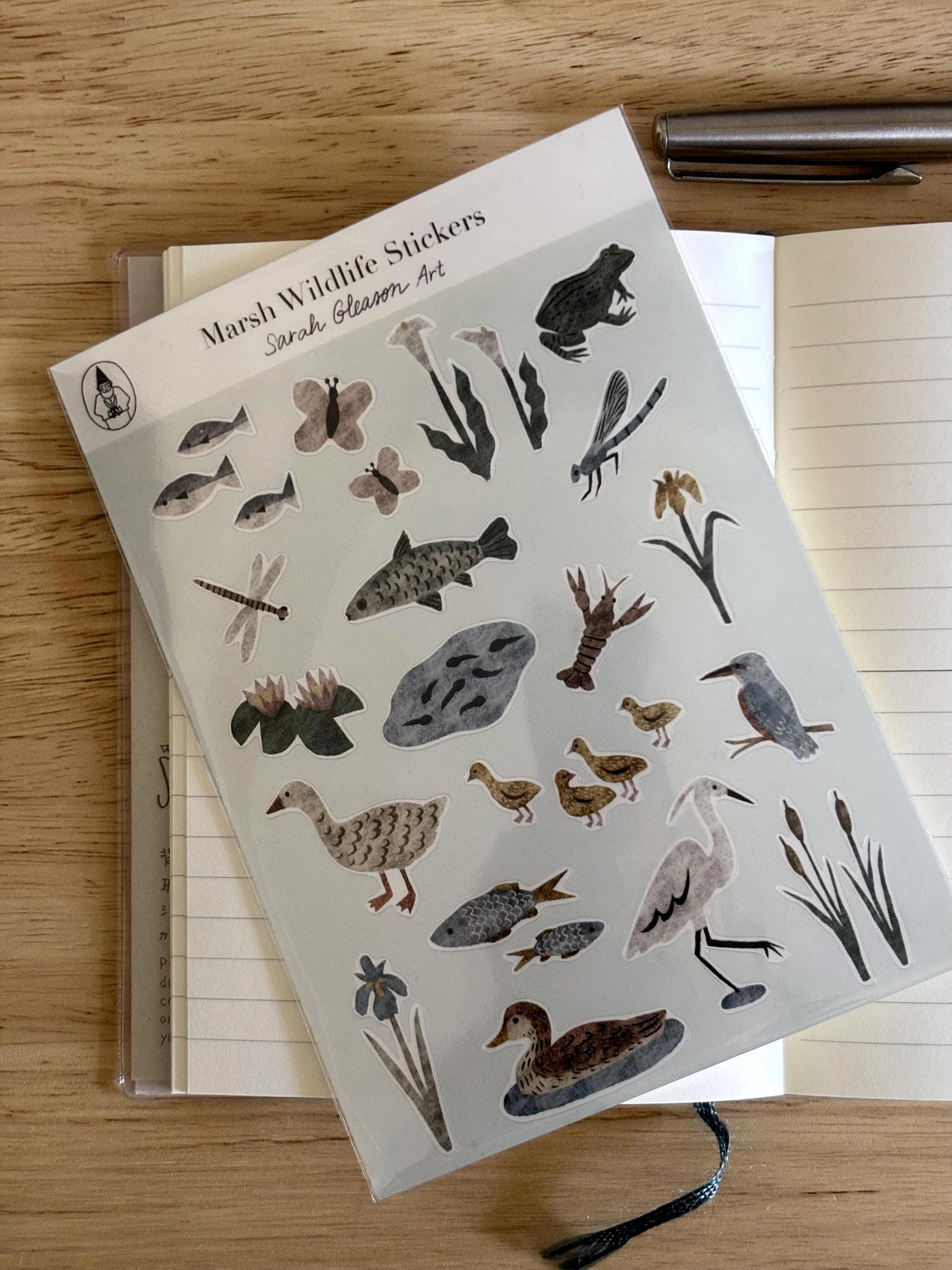 SS01 Marsh Wildlife Sticker Sheet