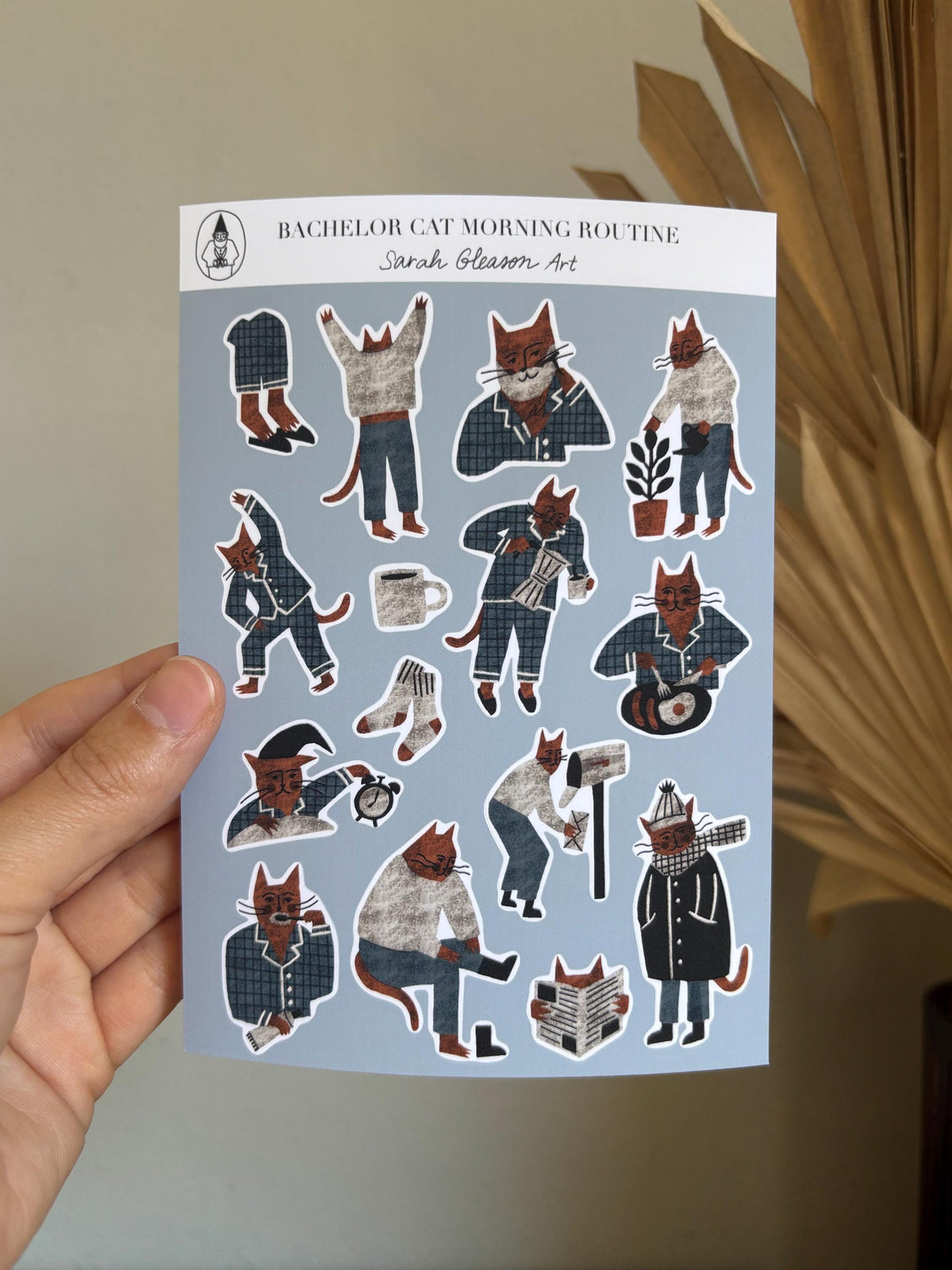 SS10 Cat Sticker Sheet