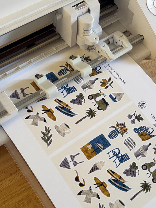 SS17 French Riviera Sticker Sheet