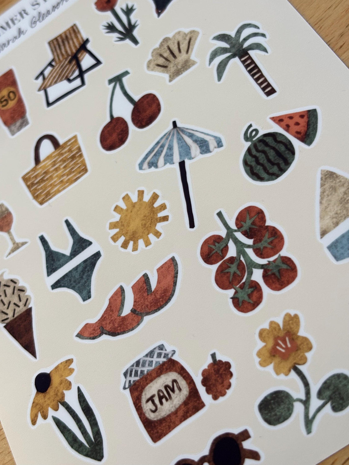 SS07 Summer Sticker Sheet
