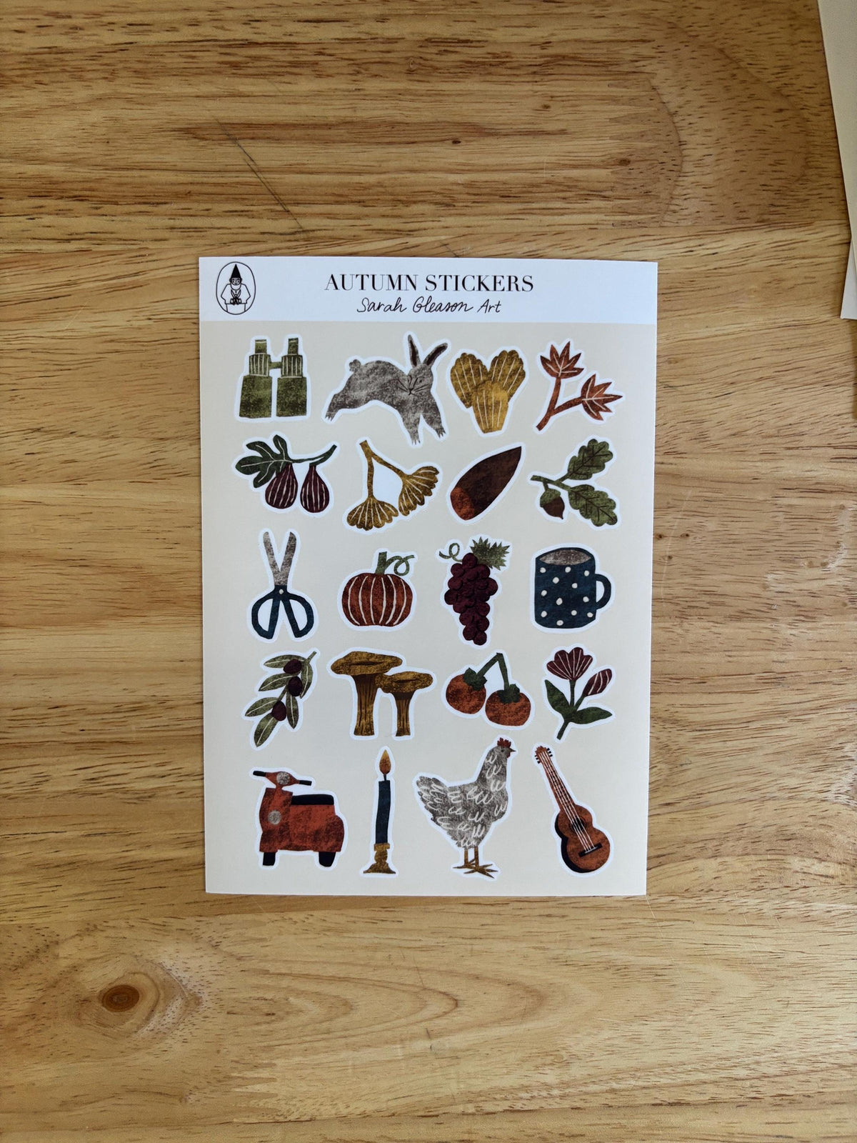 SS08 Autumn Sticker Sheet