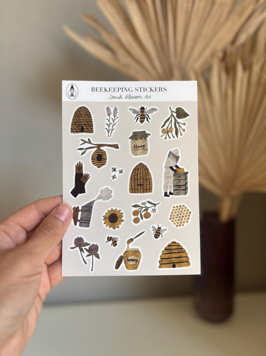 SS04 Beekeeping Sticker Sheet