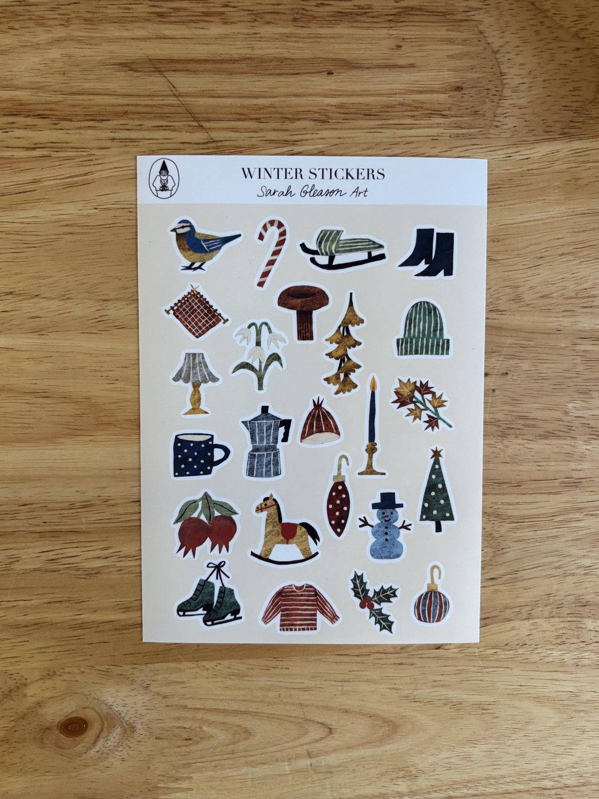 SS09 Winter Sticker Sheet