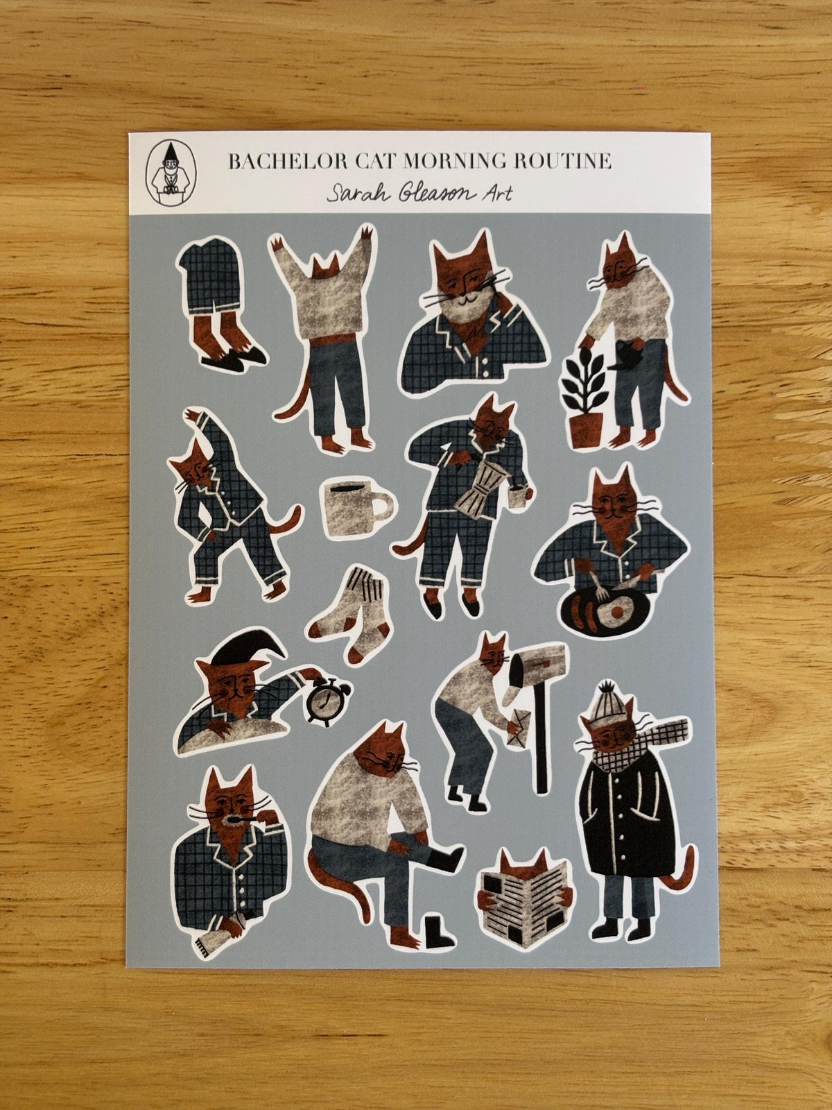 SS10 Cat Sticker Sheet