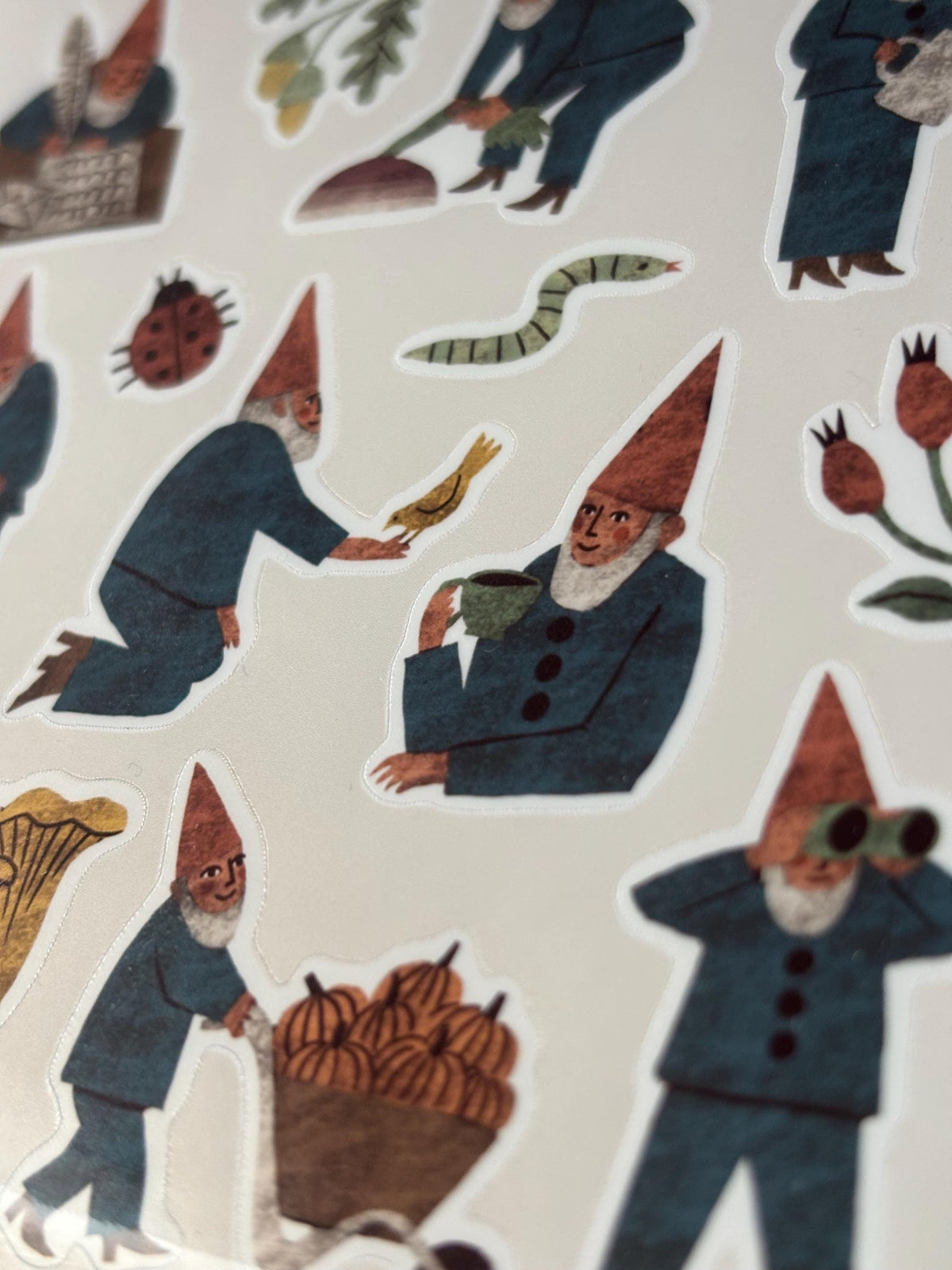 SS15 Garden Gnome Sticker Sheet