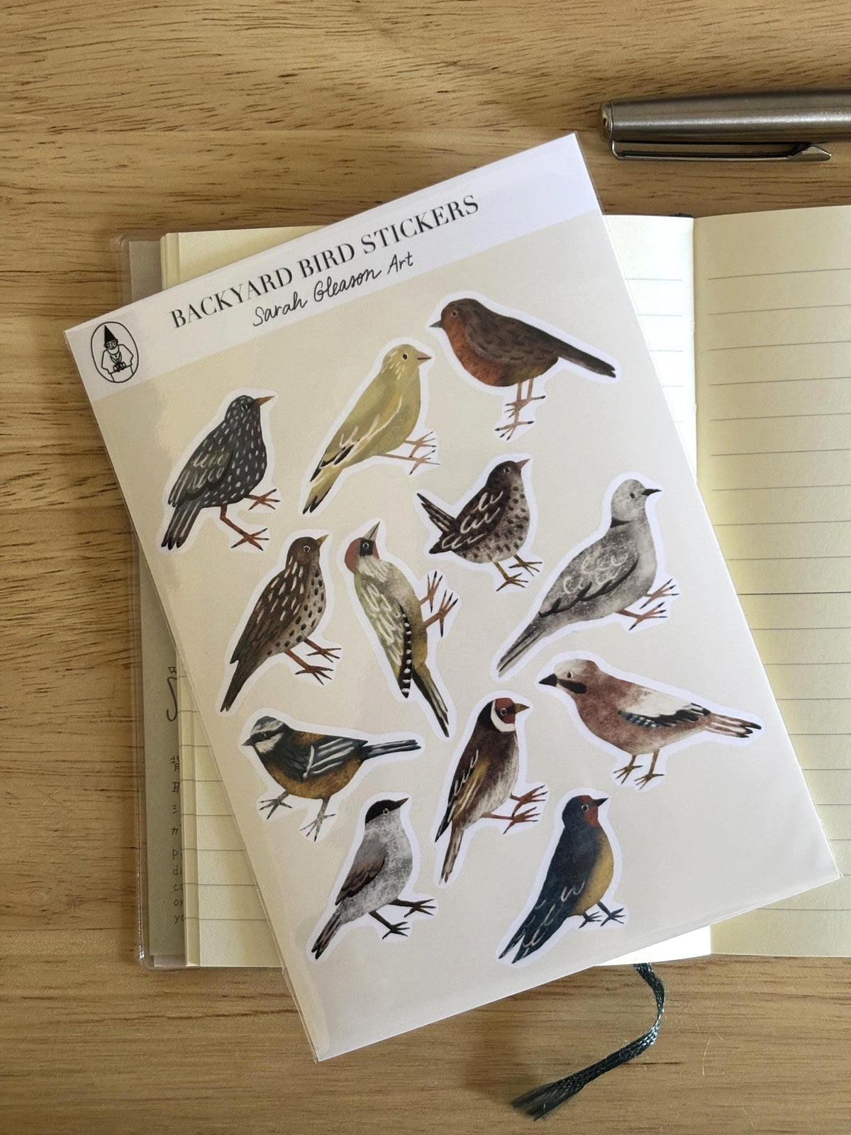 SS03 Backyard Bird Sticker Sheet