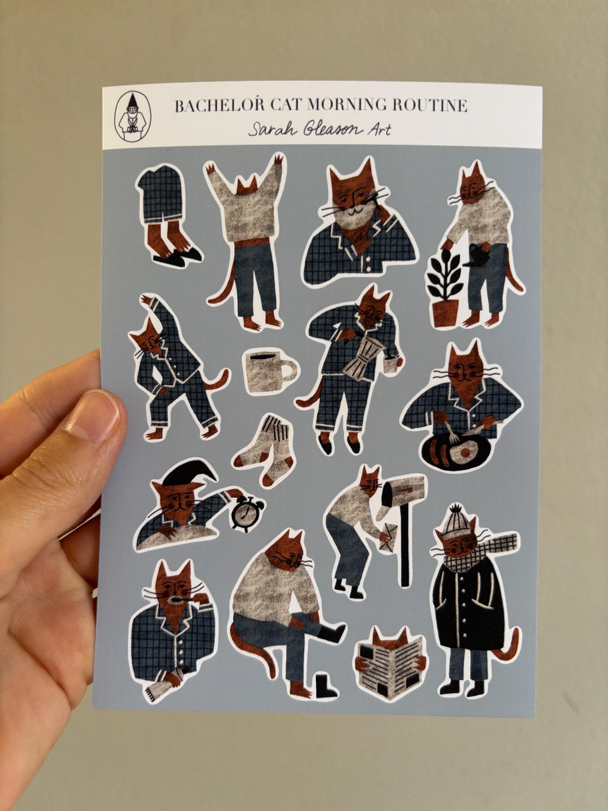 SS10 Cat Sticker Sheet