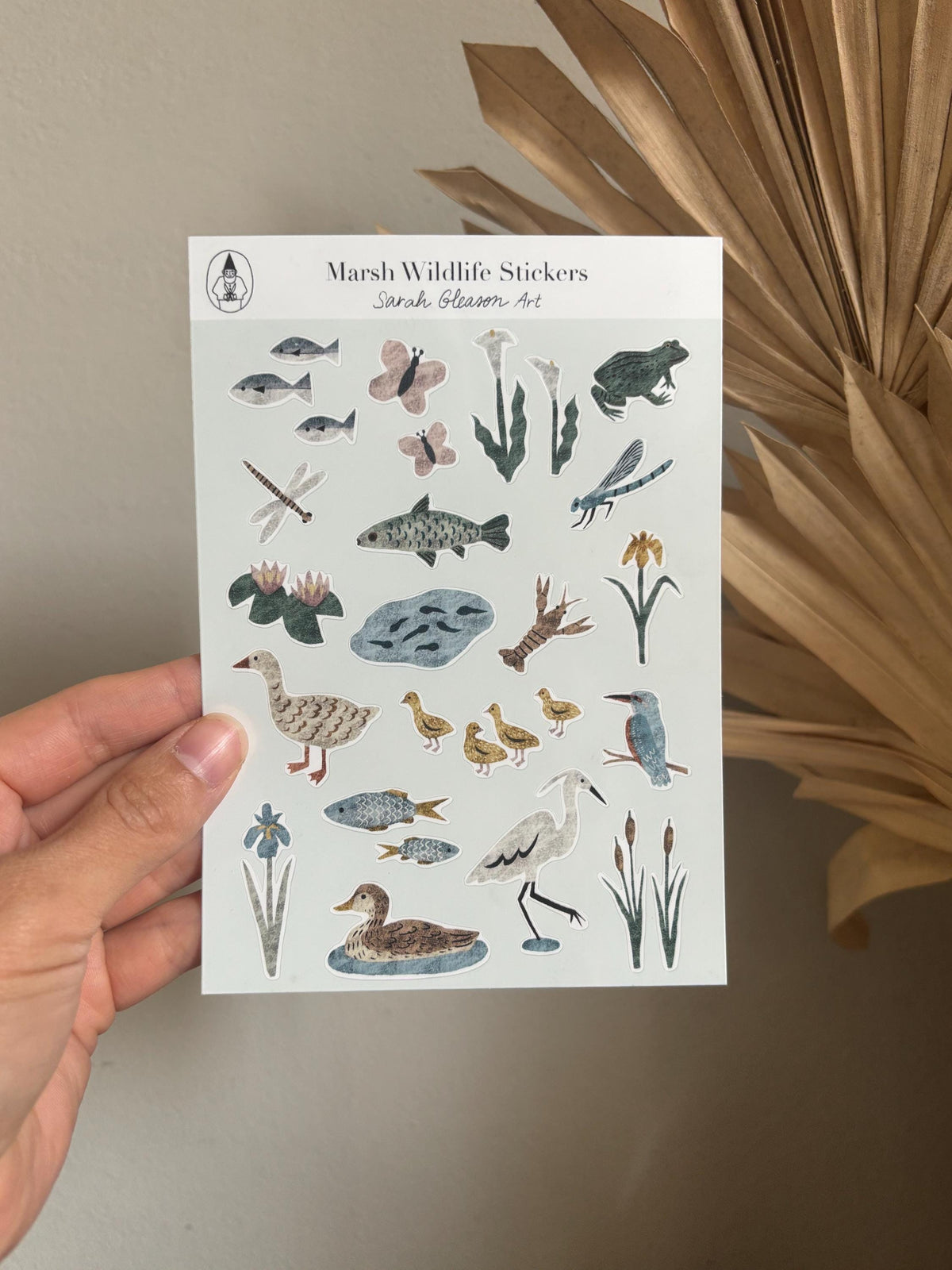 SS01 Marsh Wildlife Sticker Sheet