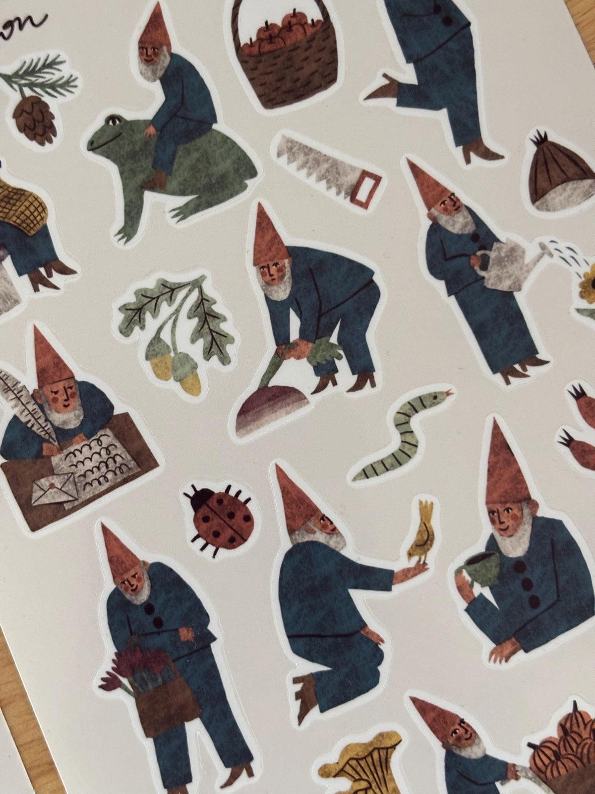 SS15 Garden Gnome Sticker Sheet