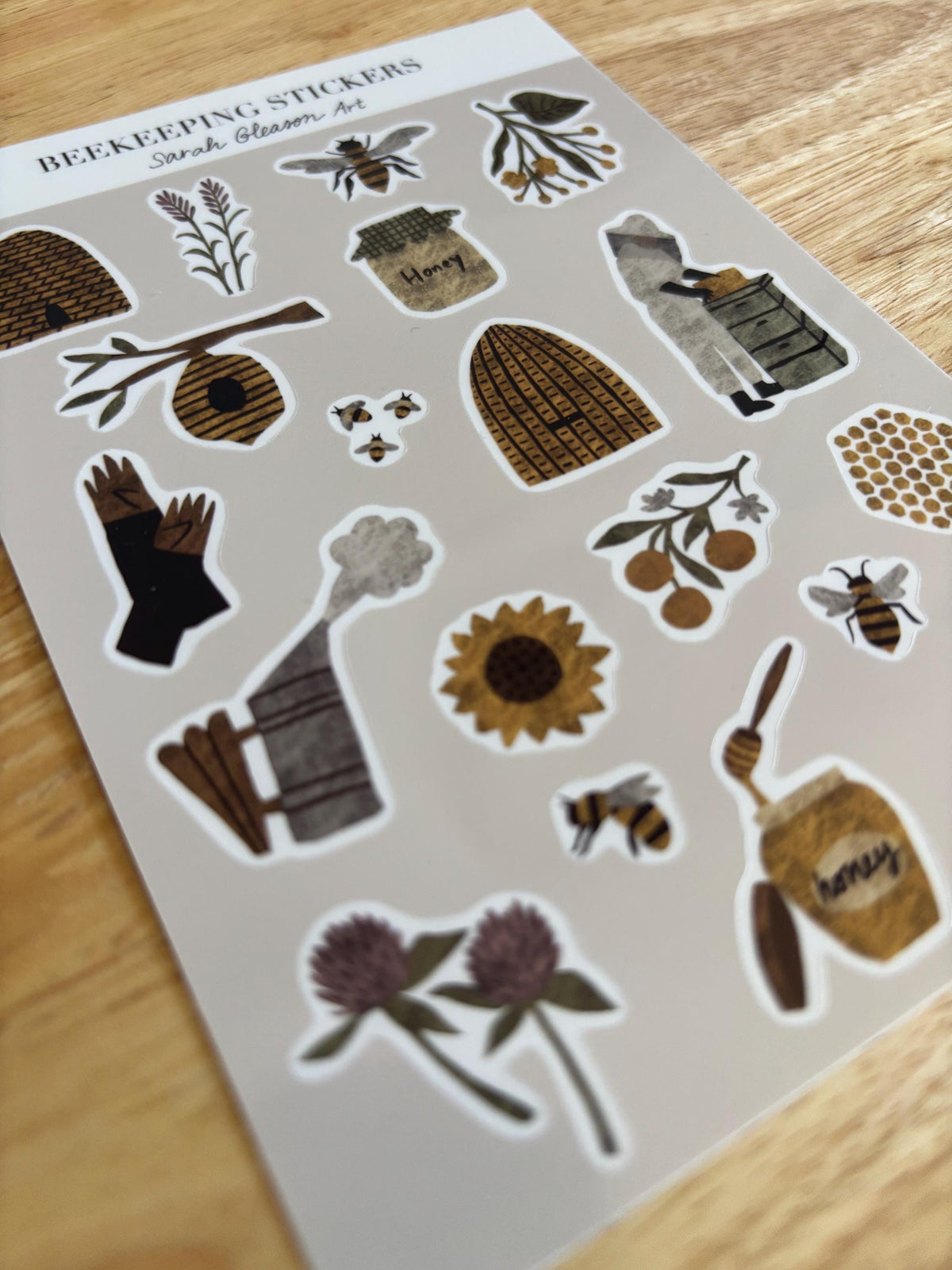 SS04 Beekeeping Sticker Sheet