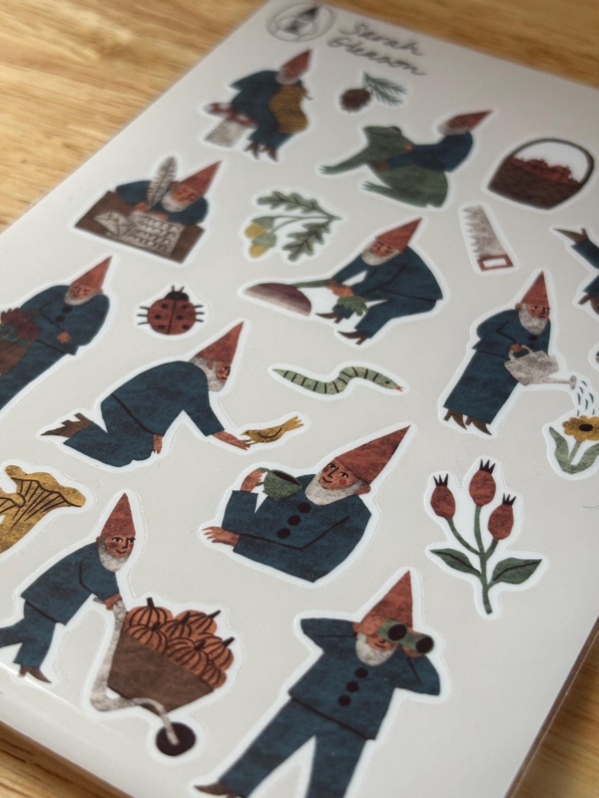SS15 Garden Gnome Sticker Sheet