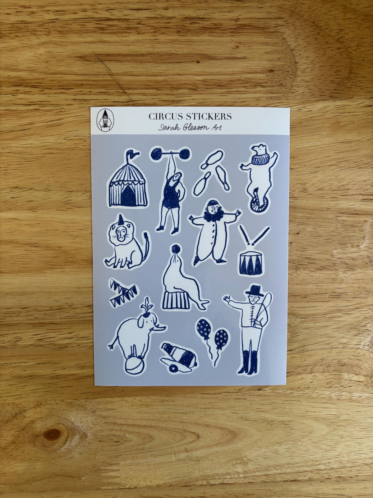 SS14 Circus Sticker Sheet