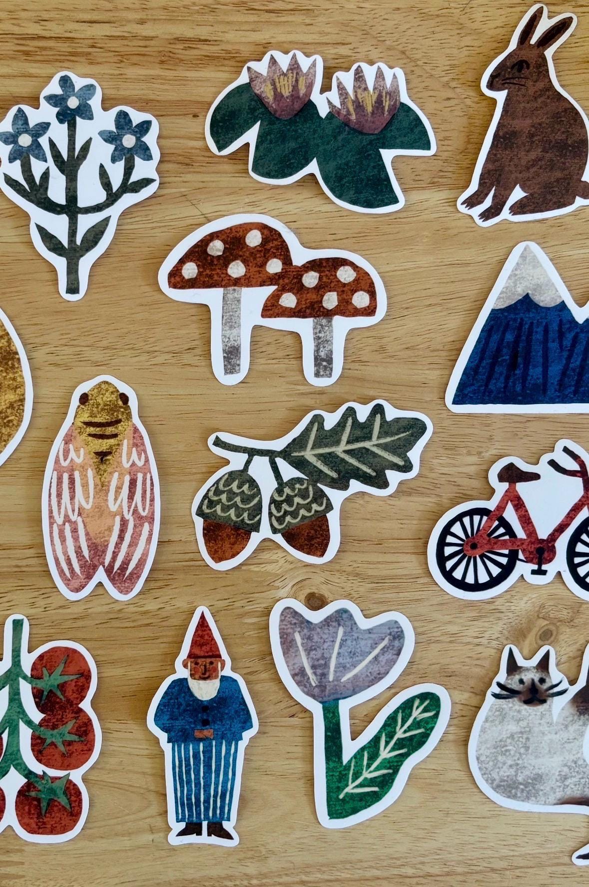 Mix & Match Die Cut Stickers