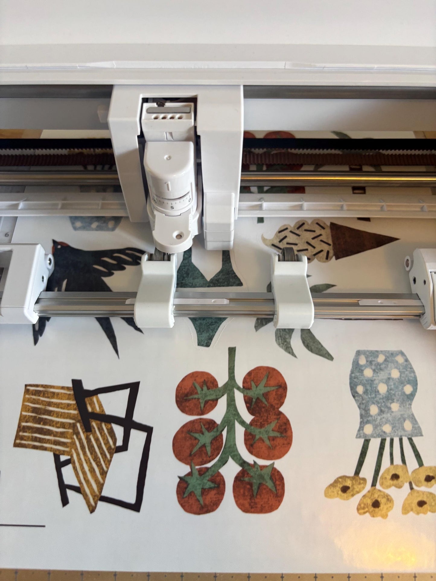 Individual die cut sticker