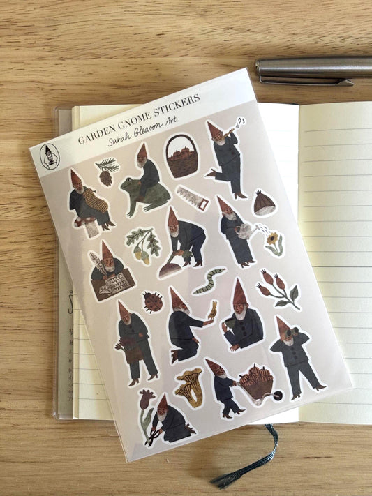 SS15 Garden Gnome Sticker Sheet